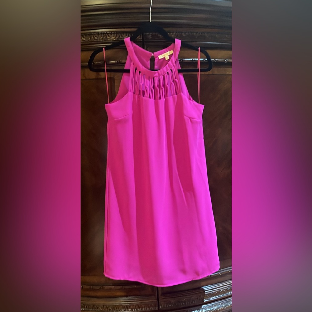 NWOT Magenta Dress Sz XS - Picture 5 of 9